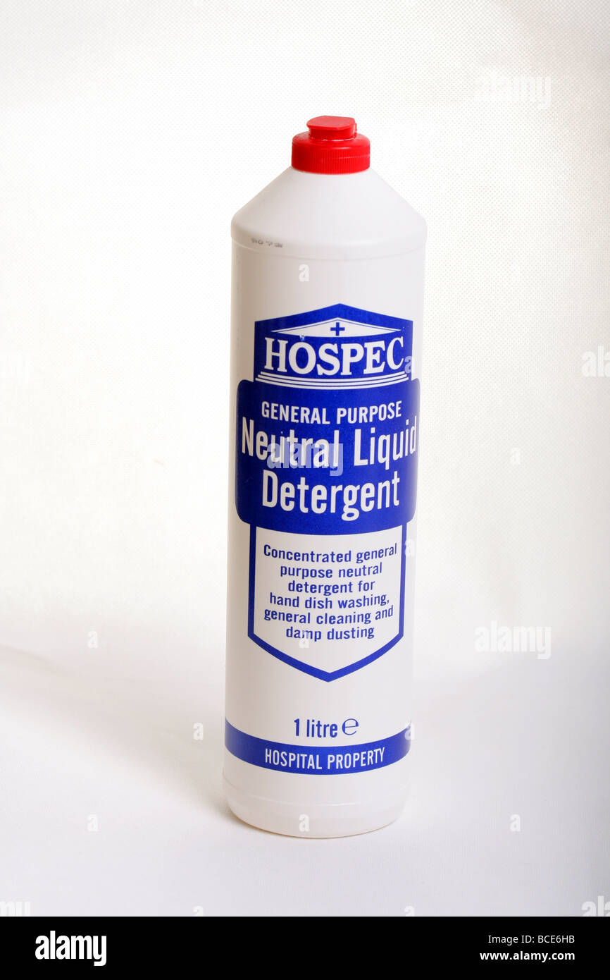 Hospec general purpose liquid detergent Stock Photo Alamy