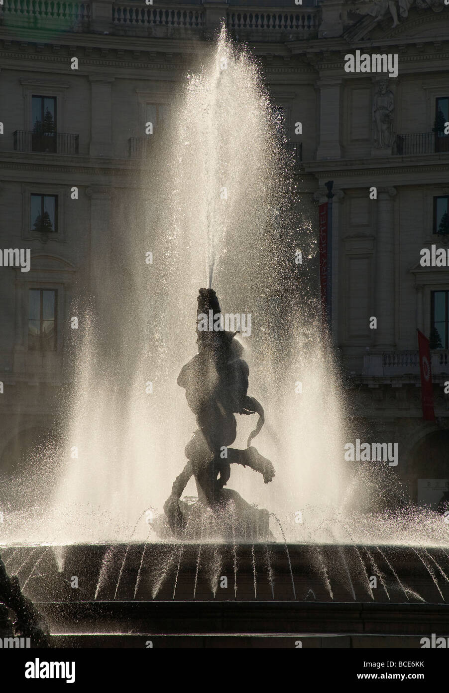 Republic Square Rome Roman republica hi-res stock photography and images - Alamy