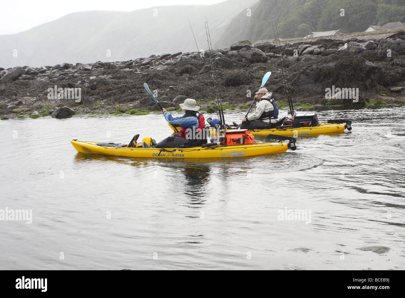 Ocean kayak fishing boats selection hi-res stock photography and images -  Alamy