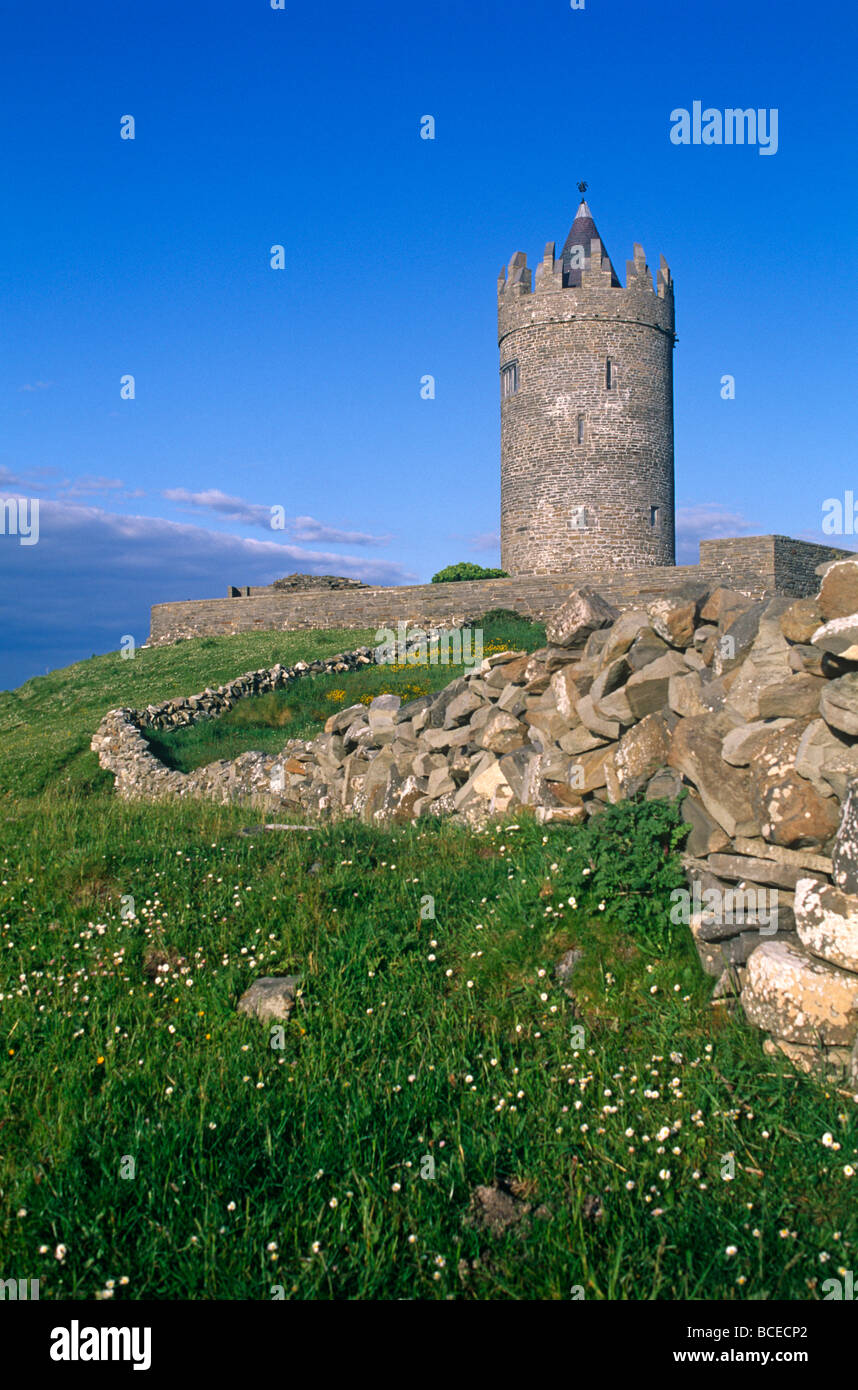 Ireland, Co. Clare. Doonagore Castle (O'Brien Tower), Doolin, County