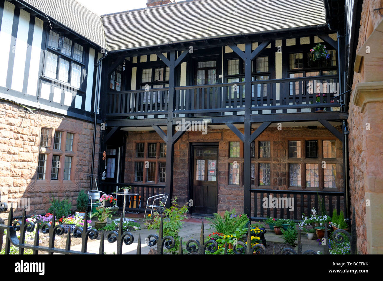 Palmers Hospital St Leonard's Close Bridgnorth Shropshire Stock Photo