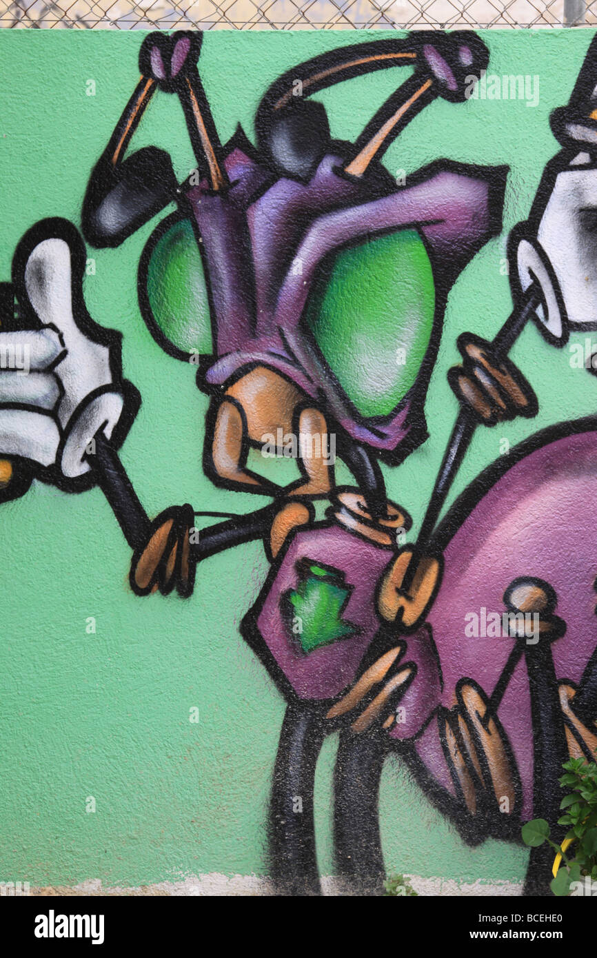 Graffiti Wall Art Stock Photo