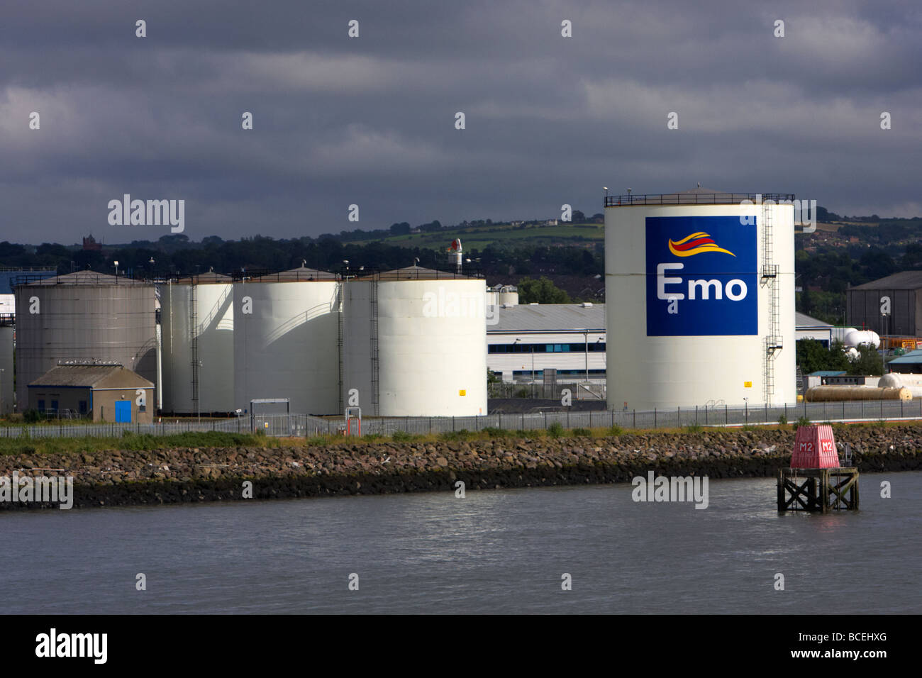 emo oil terminal in the port of belfast belfast harbour northern