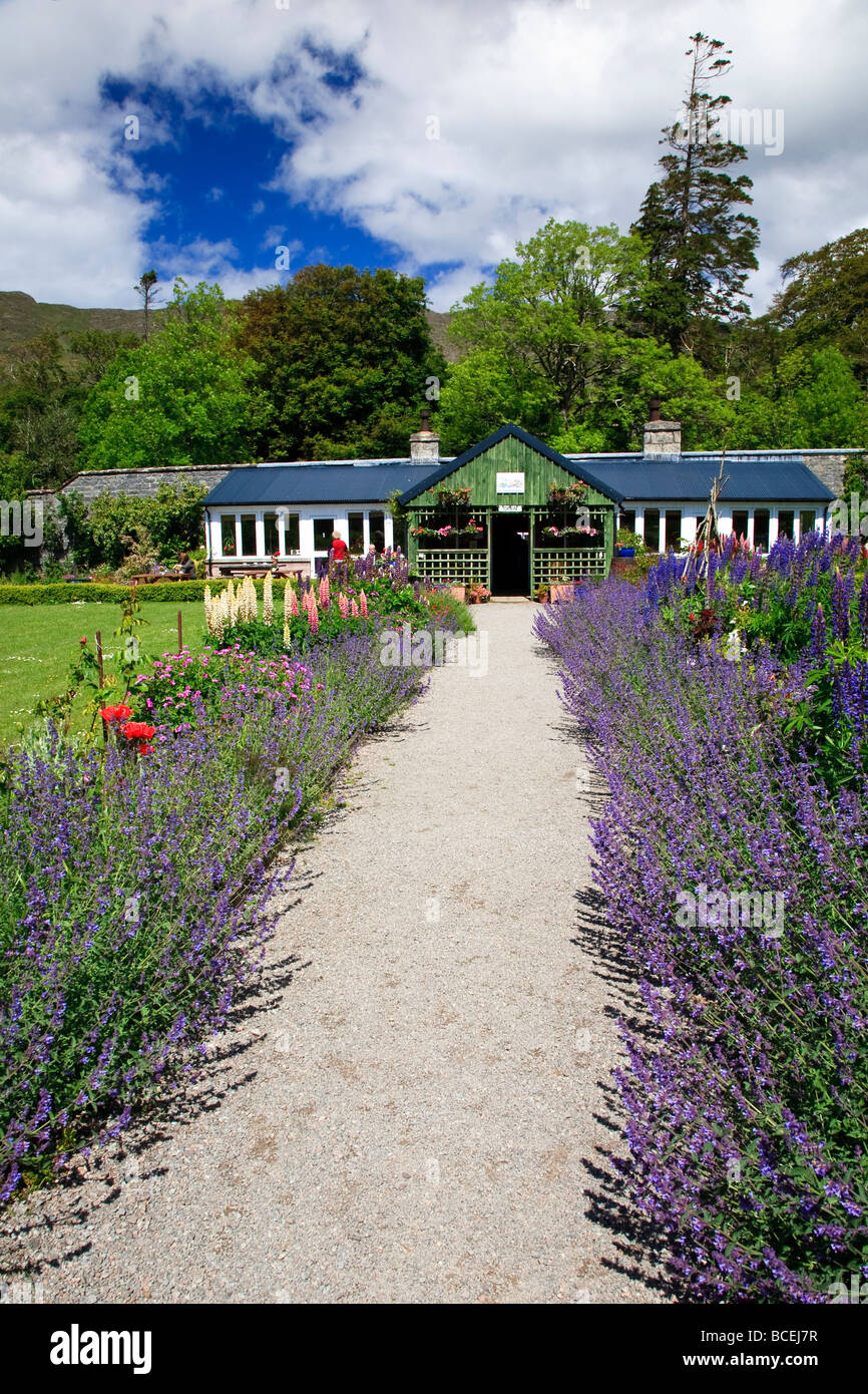 The Walled garden cafe Applecross, Highlands, Wester Ross, Scotland UK