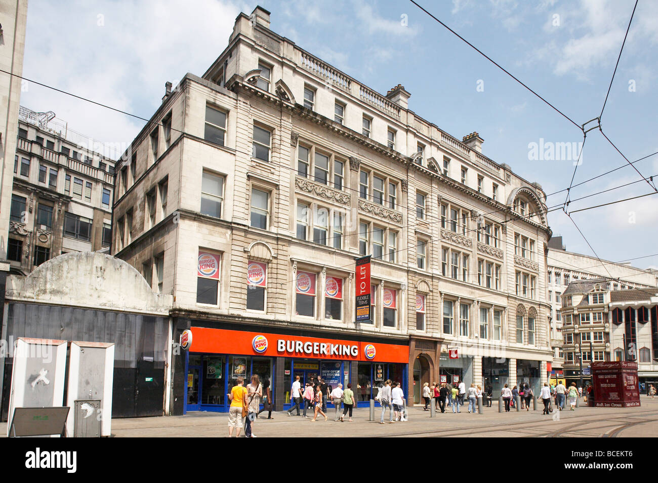 Royal Buildings in Manchester UK Stock Photo Alamy