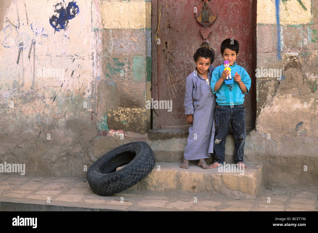 yemen sana a daily life Stock Photo Alamy