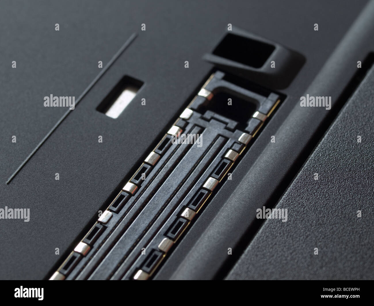 A docking connector of an IBM/Lenovo T60 notebook Stock Photo Alamy