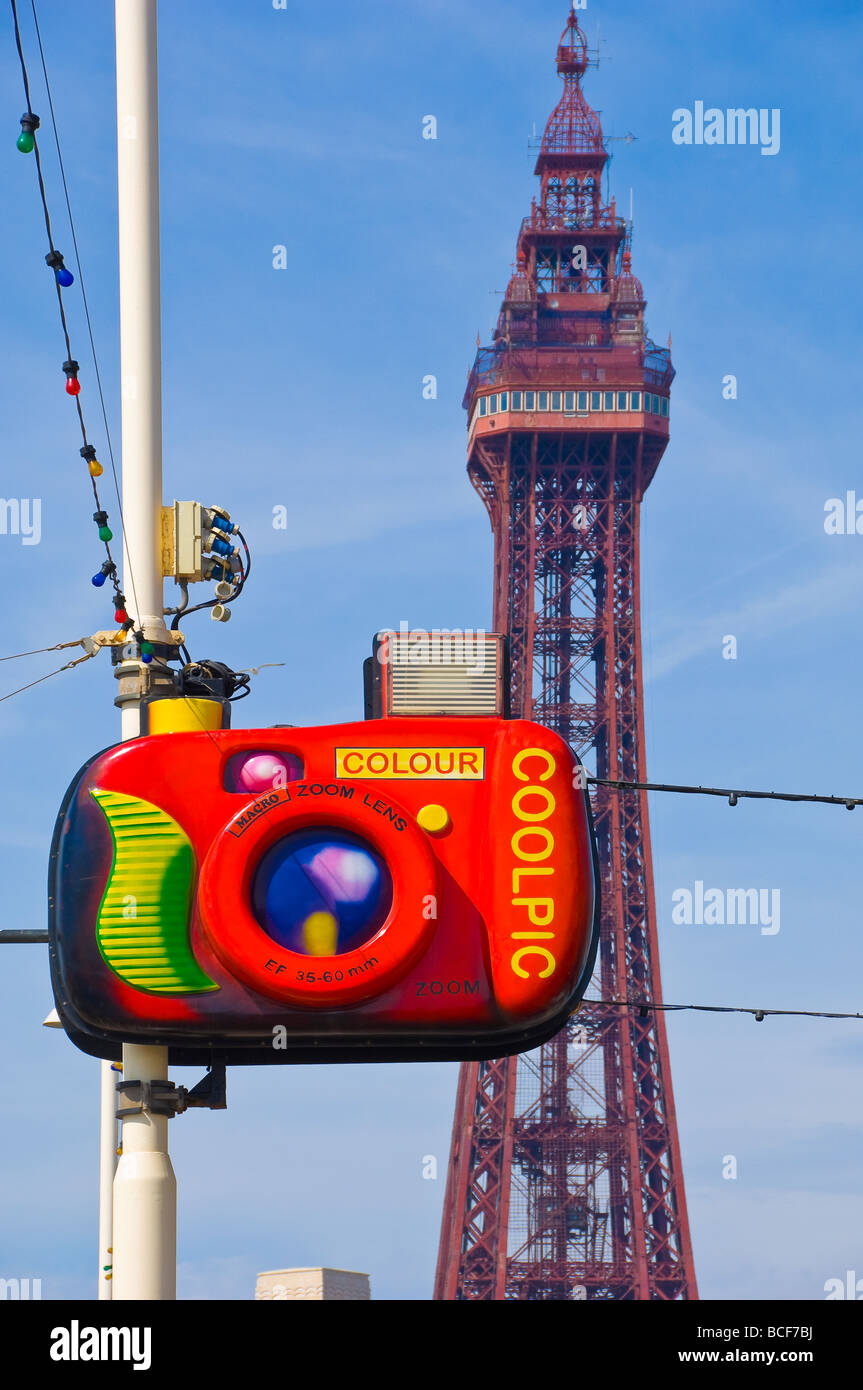 Blackpool street lights hires stock photography and images Alamy