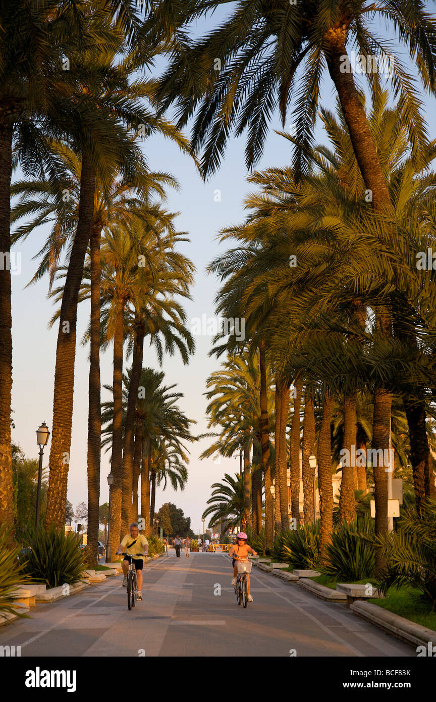 Passeig de Sagrera, Palma, Mallorca, Spain Stock Photo