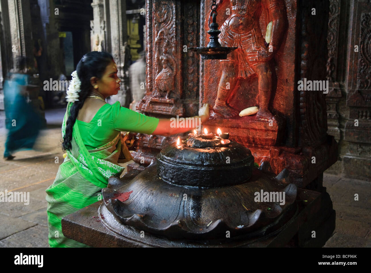 India - Tamil Nadu - Madurai - Meenakshi Temple - Hanuman …