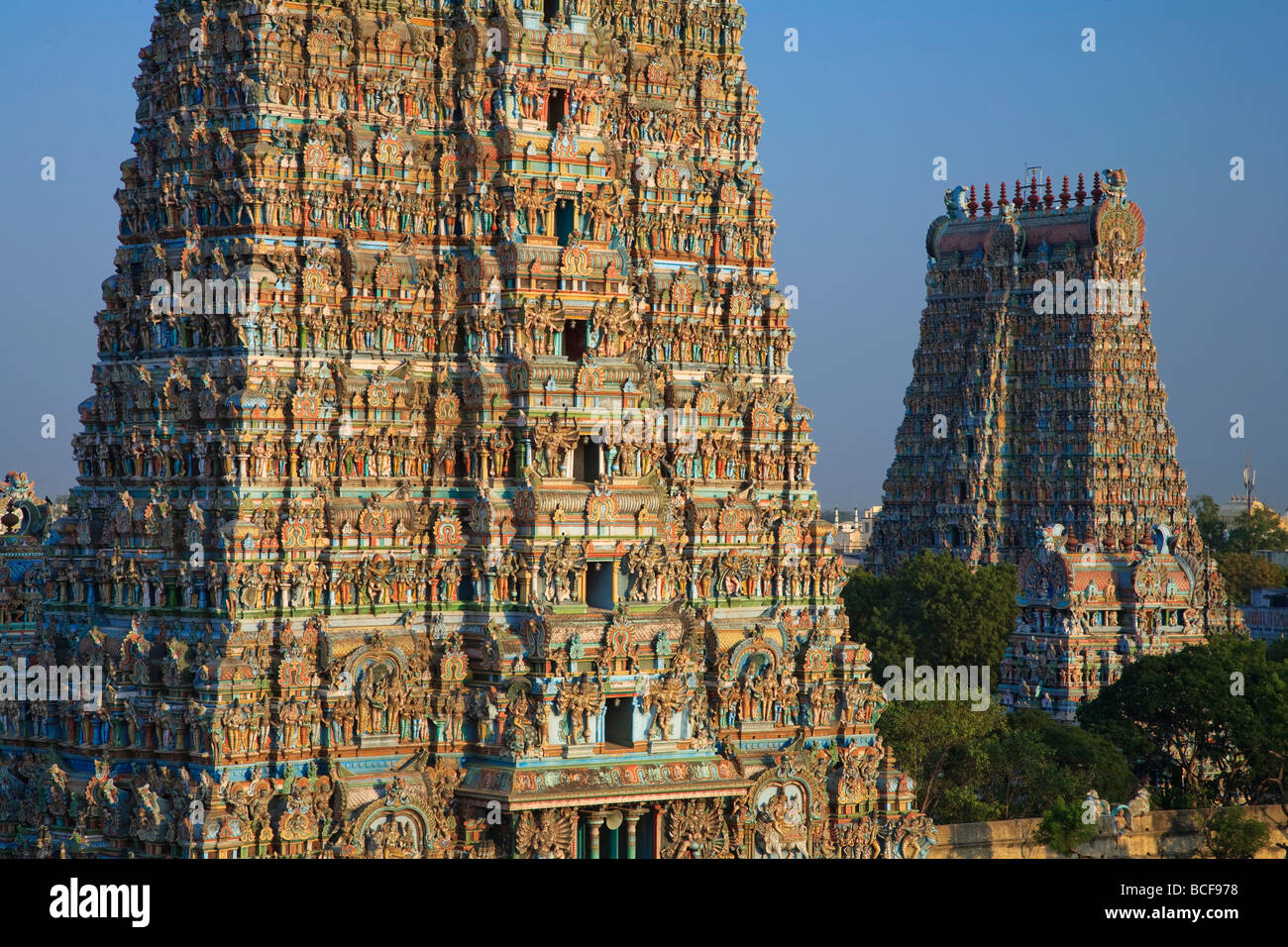 Meenakshi Amman Temple in Madurai Stock Image - Image of pantheon, indian:  145941663