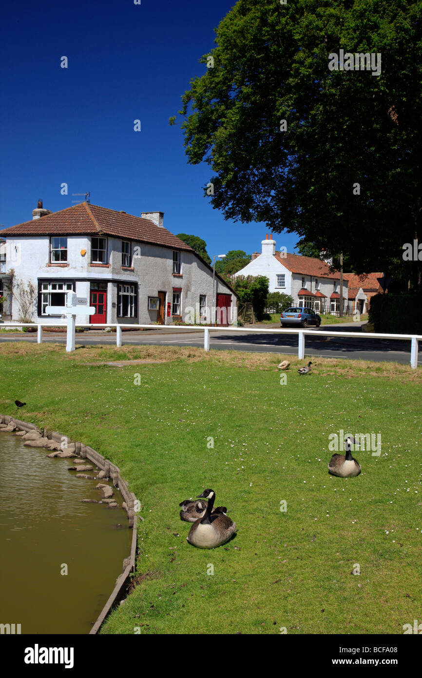 Wold Newton Village East Riding of Yorkshire Stock Photo Alamy