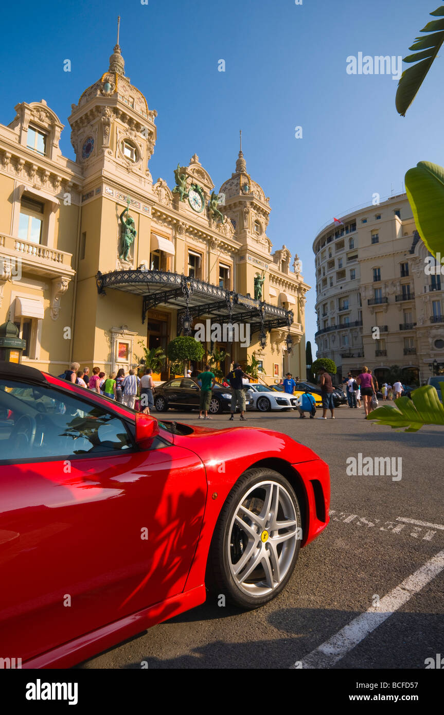 Grand Casino, Monte Carlo, Monaco, French Riviera Stock Photo