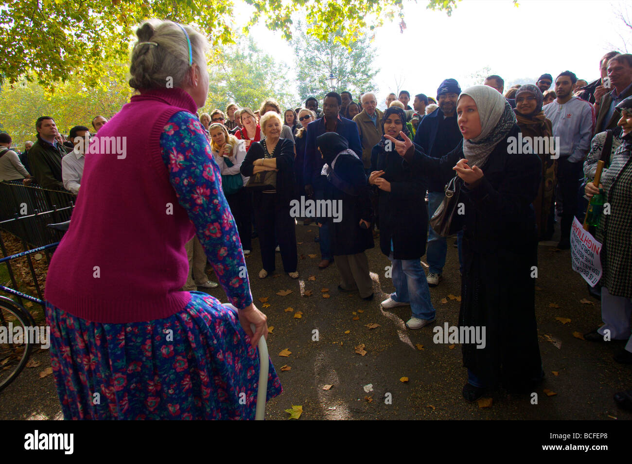 Speaker's Corner, London, England, UK Stock Photo Alamy