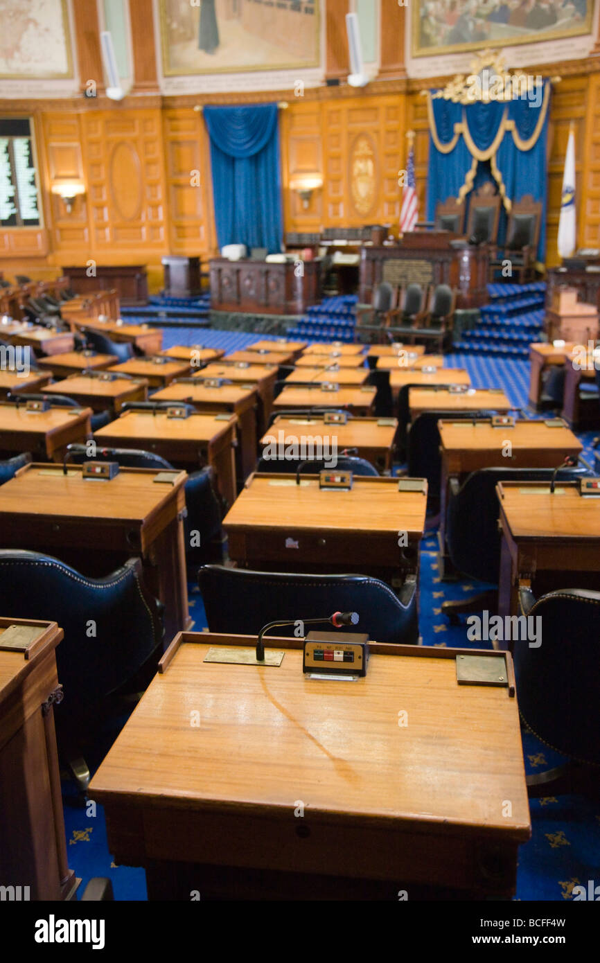USA, Massachusetts, Boston, Massachusetts State House, Legislative