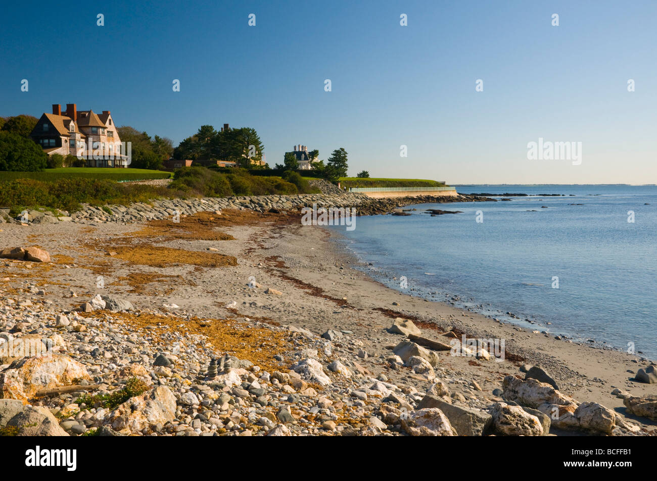 USA, Rhode Island, Newport, bellevue Avenue Historic District, Mansions