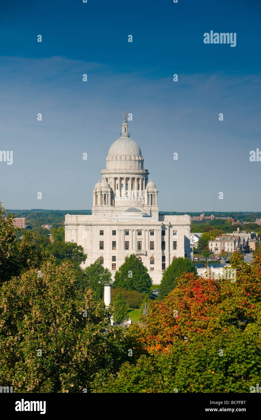 USA, Rhode Island, Providence, State Capitol Stock Photo