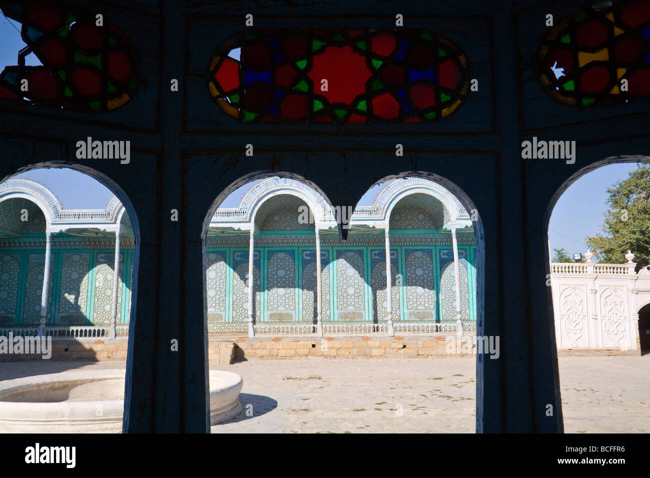 Uzbekistan, Bukhara, Emirs palace (Summer Palace) Stock Photo