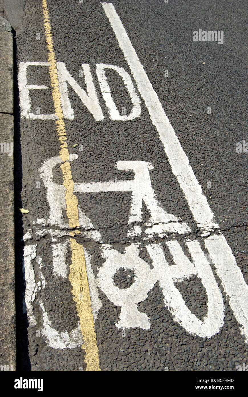 mandatory cycle lane