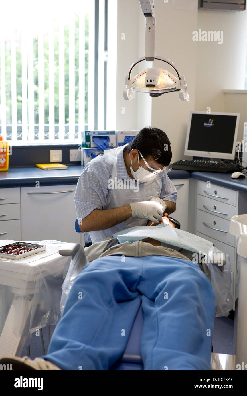NHS dentists, London Stock Photo Alamy