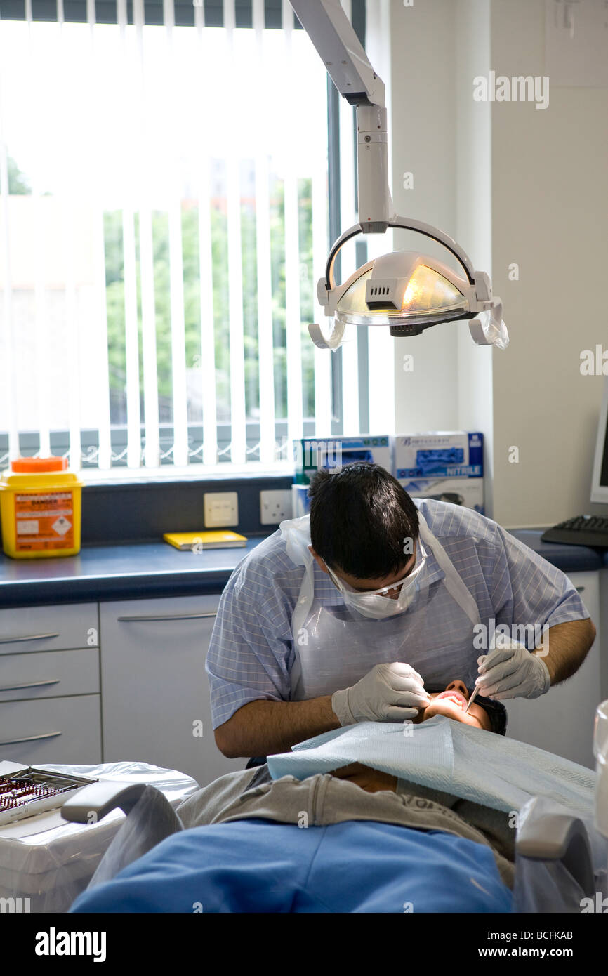 NHS dentists, London Stock Photo Alamy