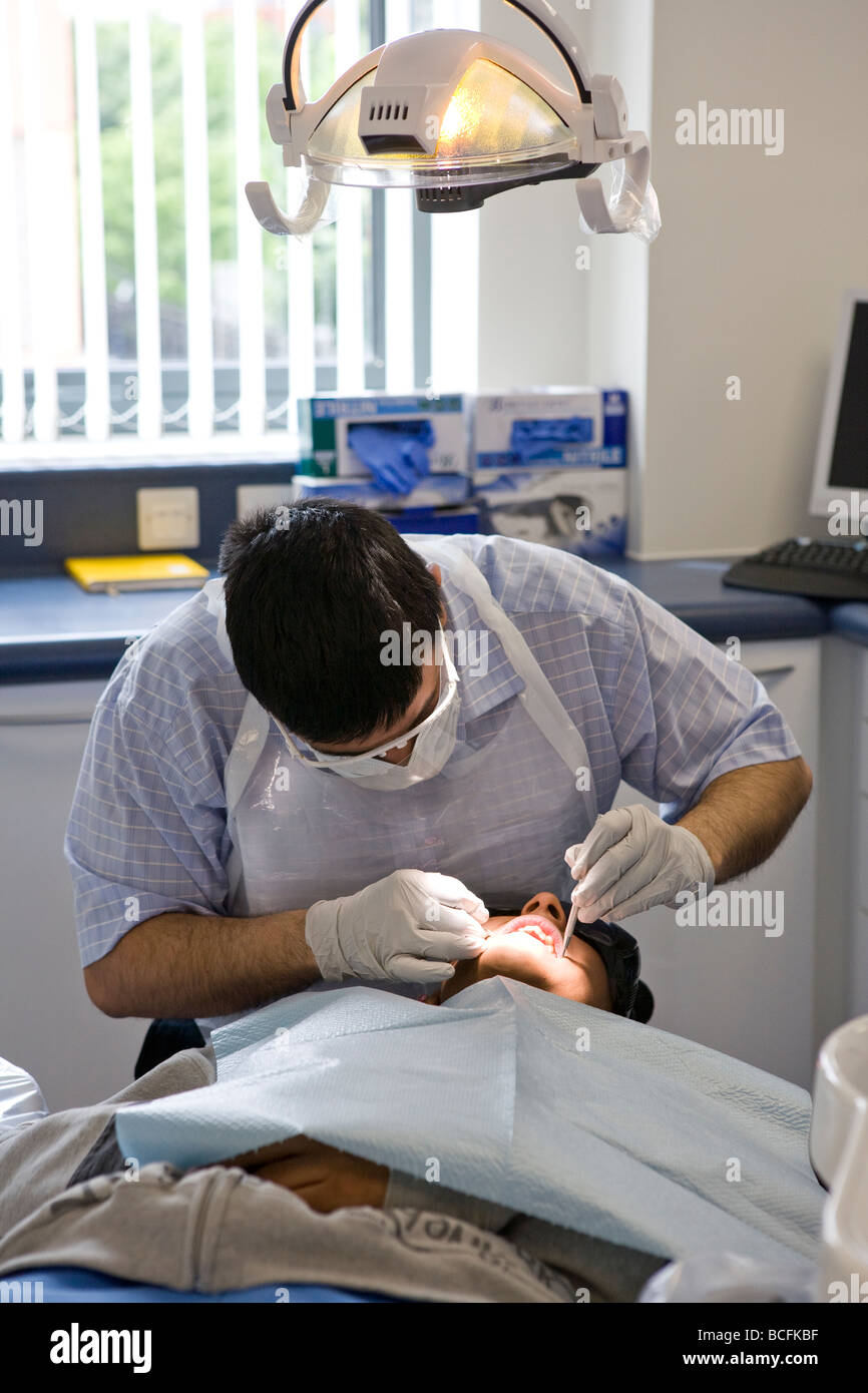 NHS dentists, London Stock Photo Alamy