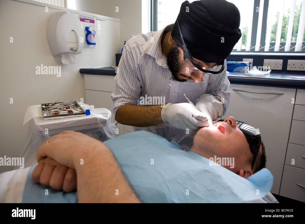NHS dentists, London Stock Photo Alamy