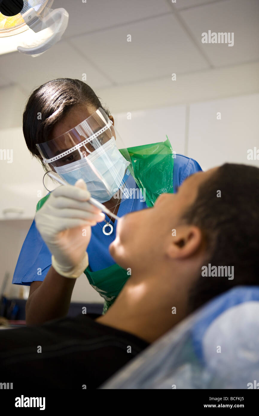 NHS dentists, London Stock Photo Alamy
