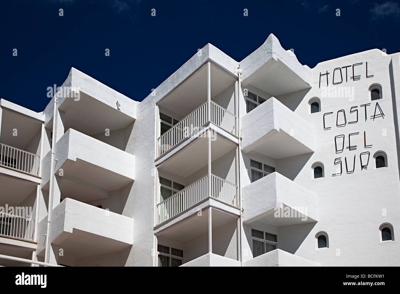 Hotel Costa del Sur Cala d'Or Mallorca Spain Stock Photo