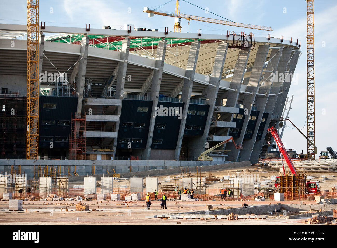 Greenpoint, Green Point, soccer stadium Cape town Fifa 2010 world cup South Africa Stock Photo