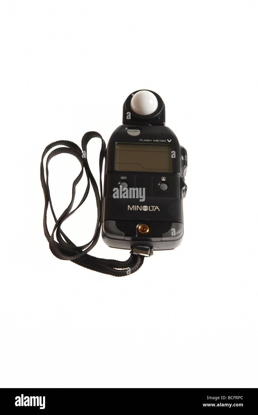 Minolta light meter Stock Photo Alamy
