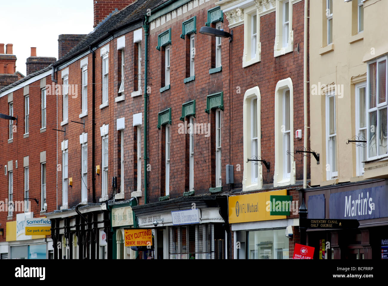 Long Street, Atherstone, Warwickshire, England, UK Stock Photo Alamy