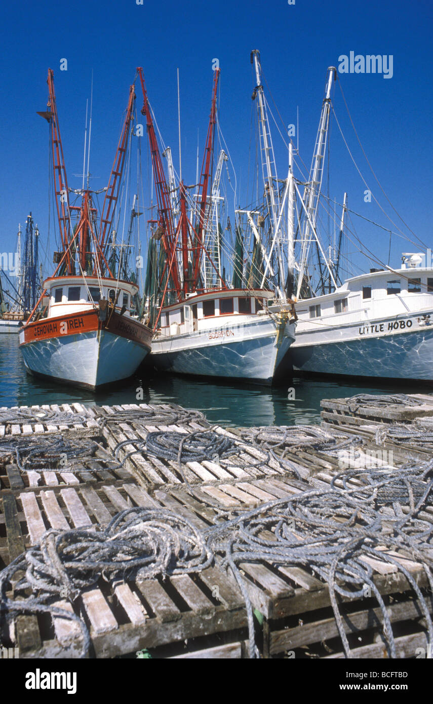 Shrimp boats in the harbor Key West Florida Stock Photo Alamy