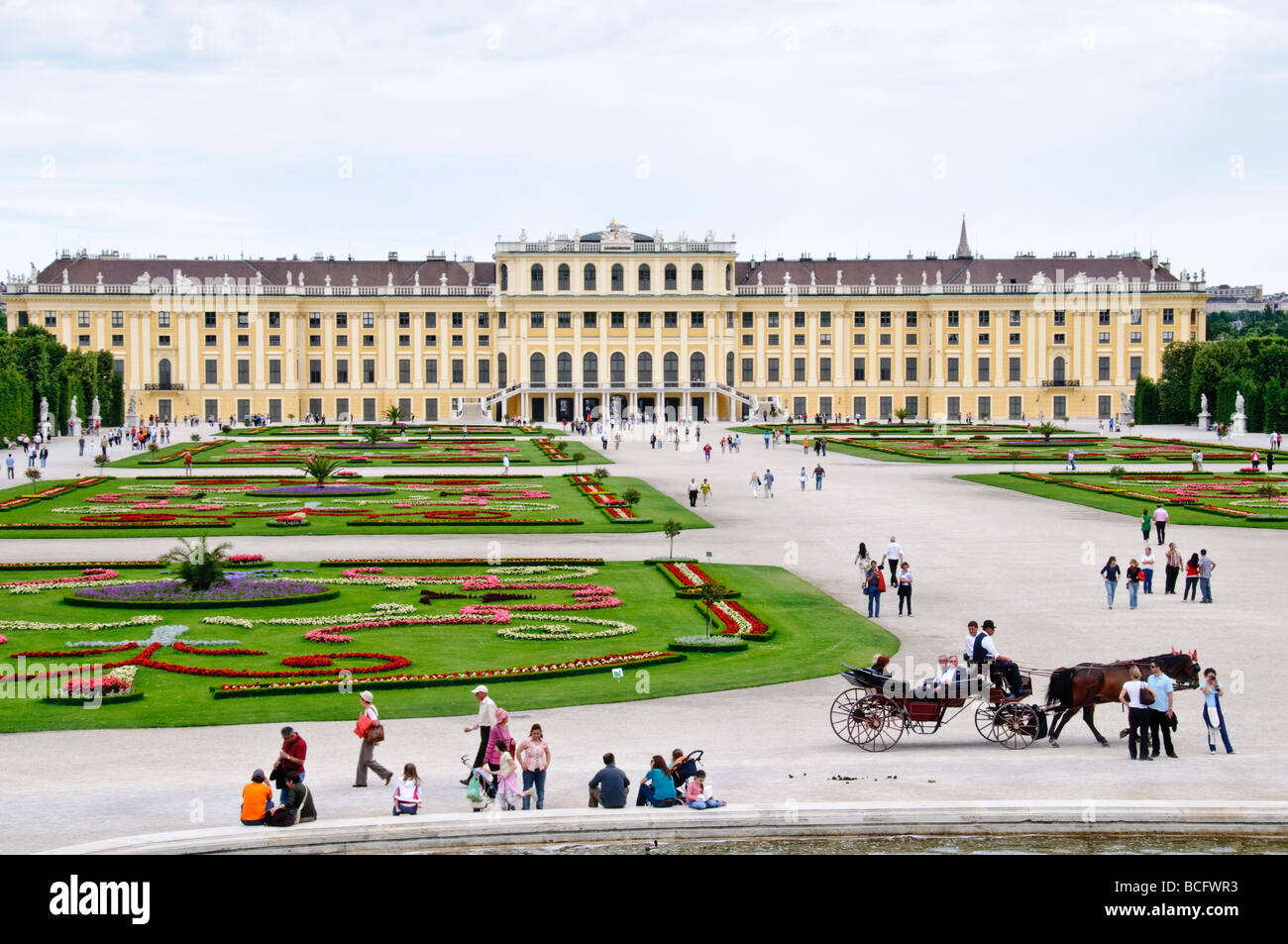 VIENNA, Austria - Schonbrunn Palace Stock Photo