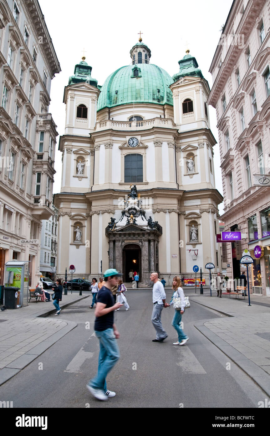 VIENNA, Austria Vienna street Stock Photo Alamy