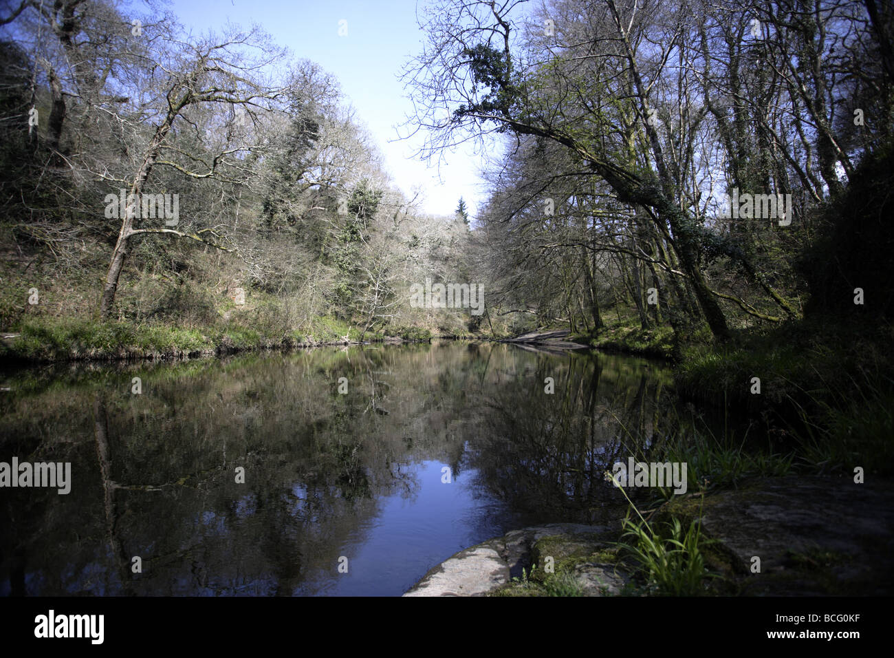 Dunmurry Rivers River Camel, Dunmere Stock Photo - Alamy