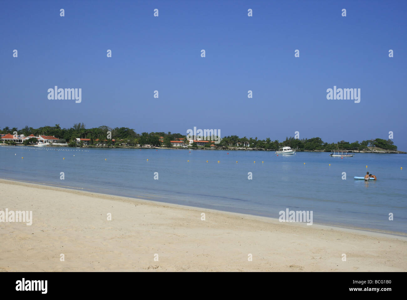 Bloody Bay beach, Negril, Jamaica Stock Photo