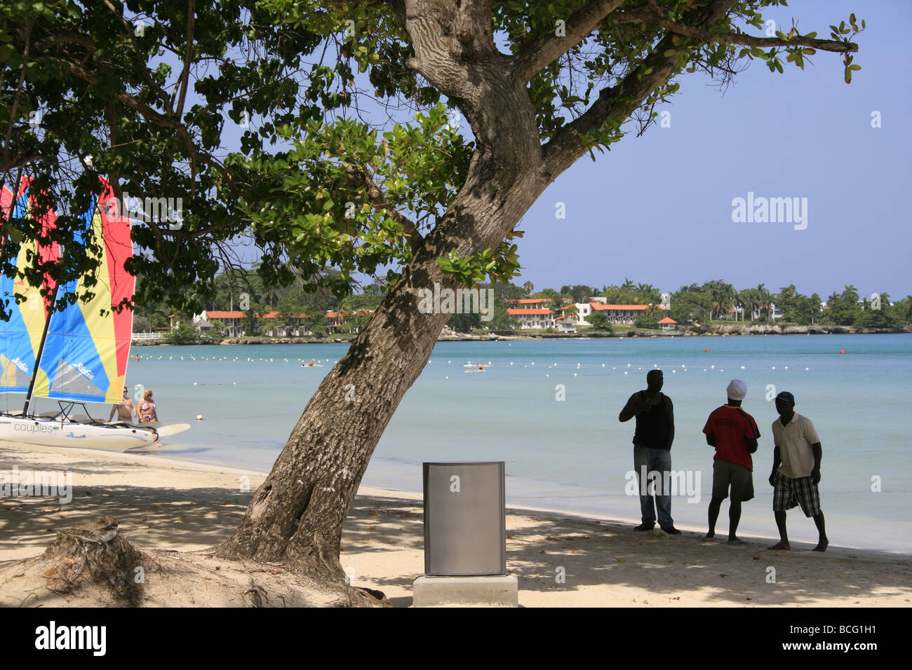 Bloody Bay beach, Negril, Jamaica Stock Photo Alamy