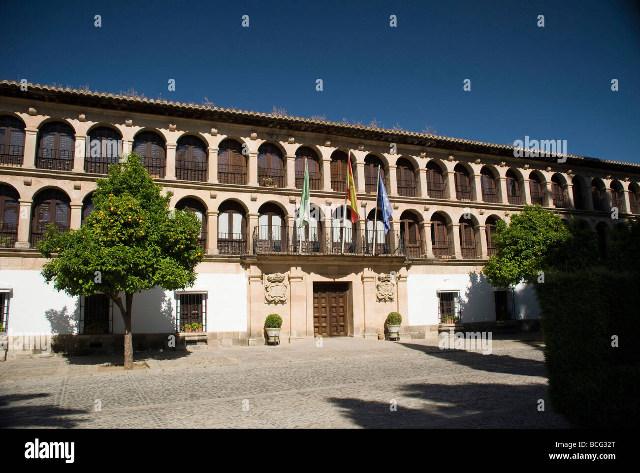 Ronda town Hall Stock Photo Alamy