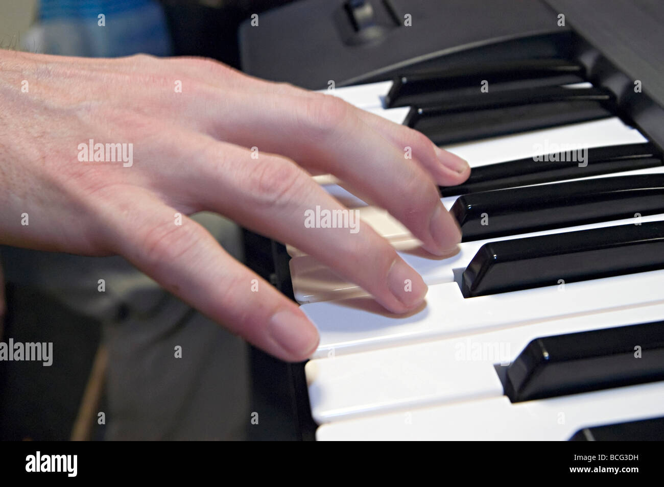 A music production keyboard which are used when connected to a computer