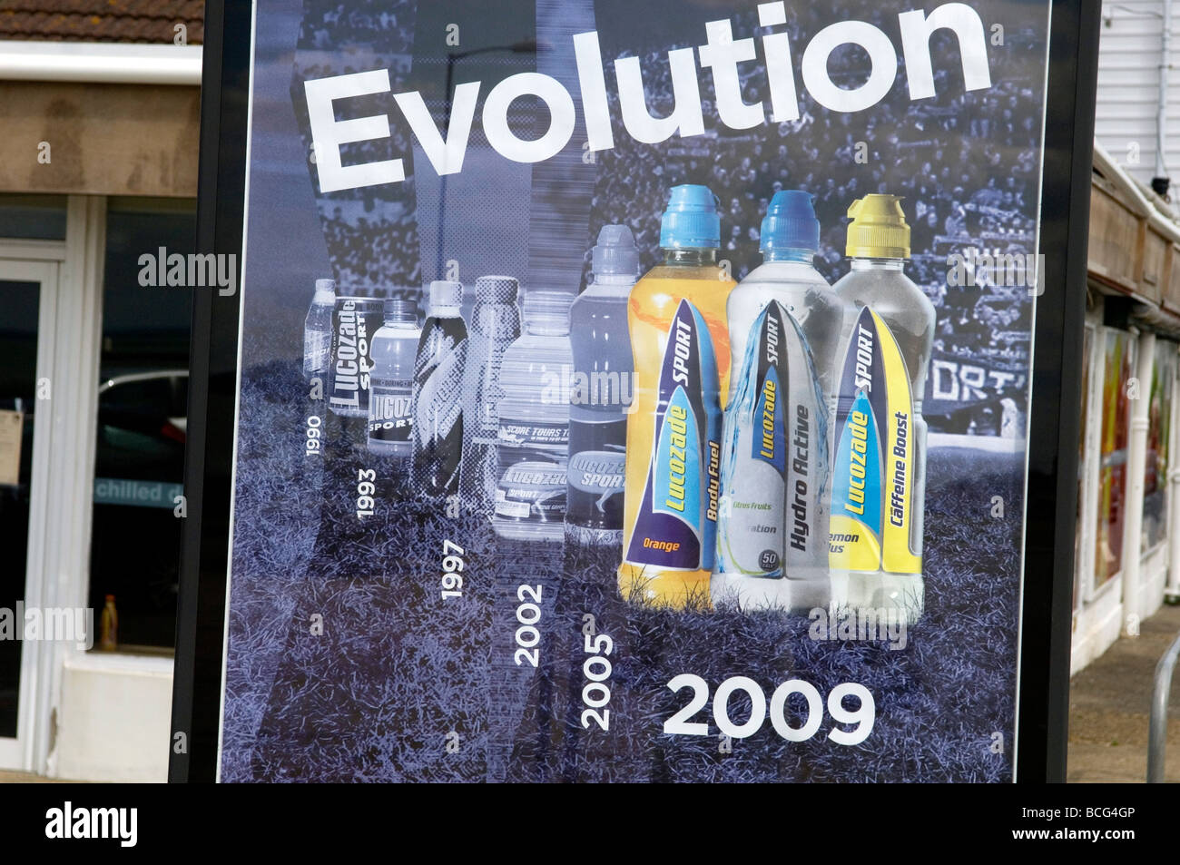 Lucozade poster hi-res stock photography and images - Alamy