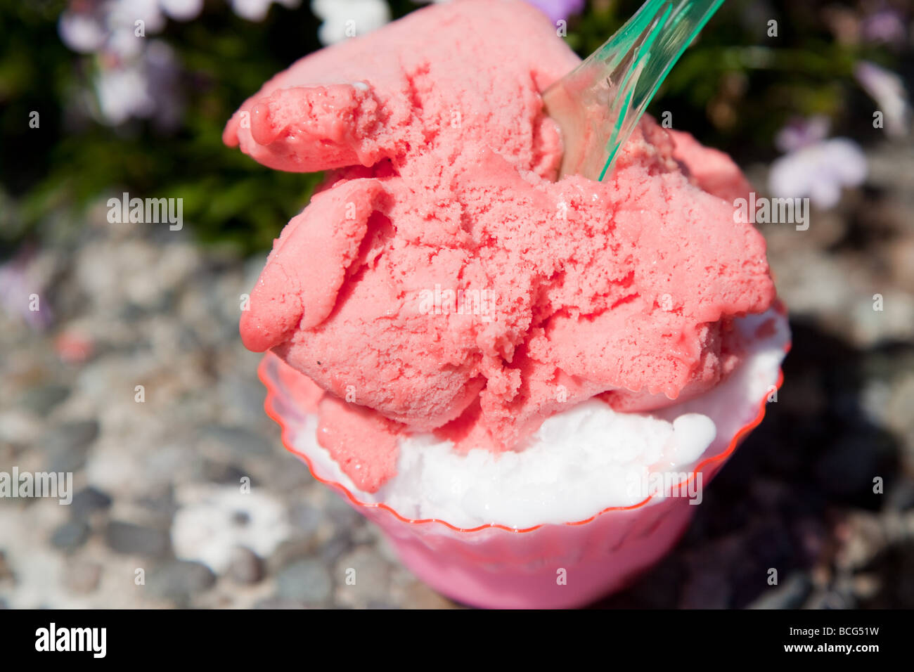 Gelato icecream Stock Photo