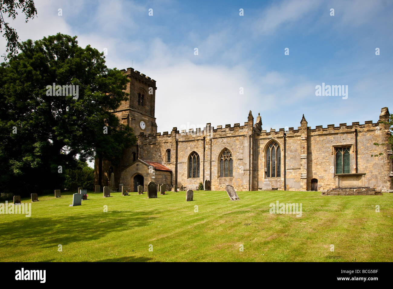 St Martin s Church Seamer Village near Scarborough North Yorkshire Stock Photo Alamy