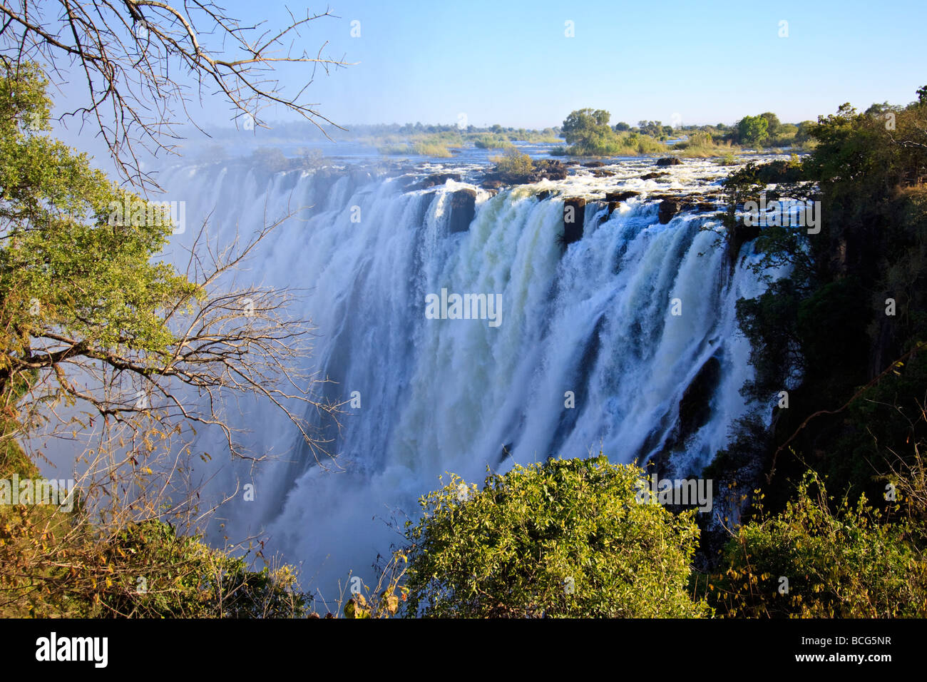 Victoria Falls, Zambia Stock Photo
