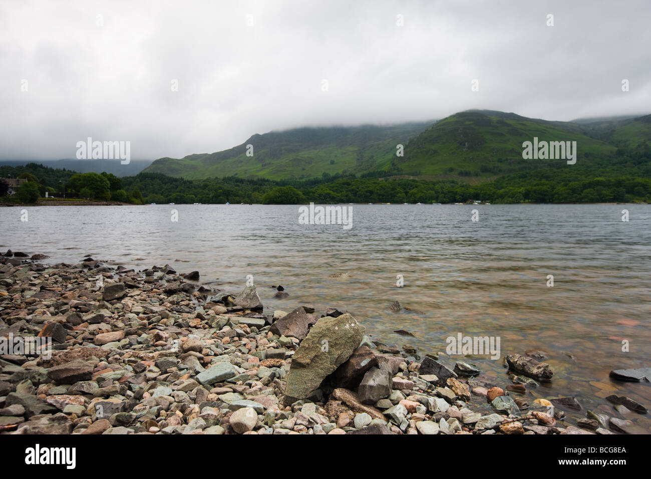 Loch Earn from St Fillans Stock Photo Alamy