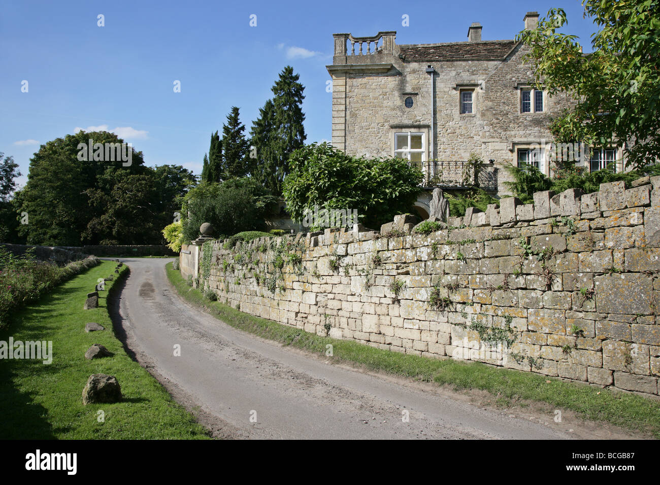 Iford Manor near Frome Somerset Stock Photo