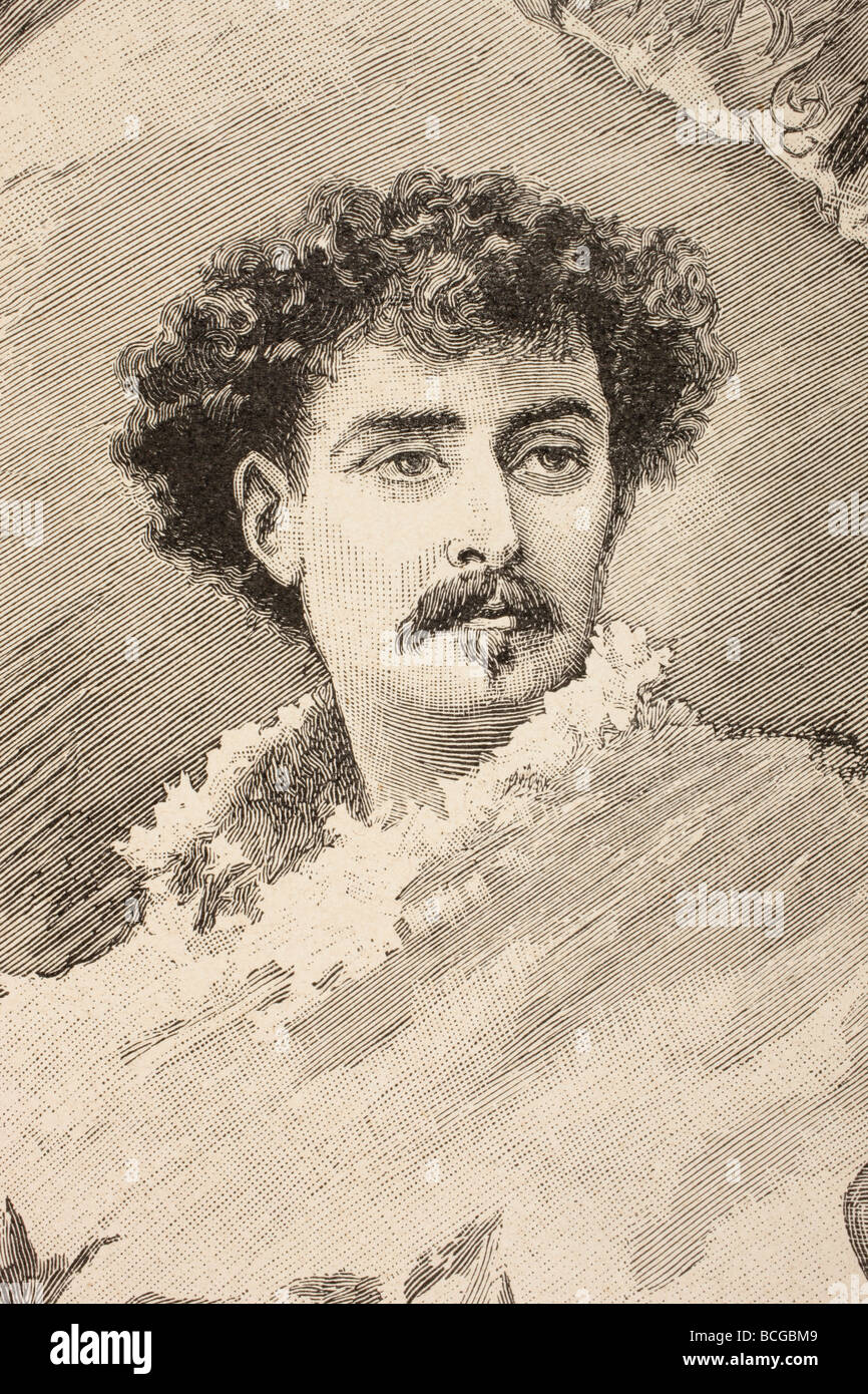 Mariano José María Bernardo Fortuny y Marsal,1838 -1874.  Spanish painter. Stock Photo