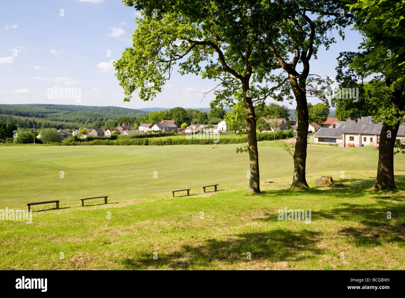 The village of Bream in the Forest of Dean, Gloucestershire Stock Photo