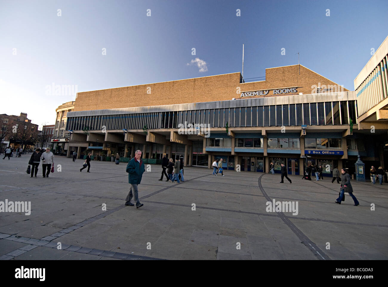 Assembly Rooms Derby Concert Hall Stock Photo 24947947 Alamy