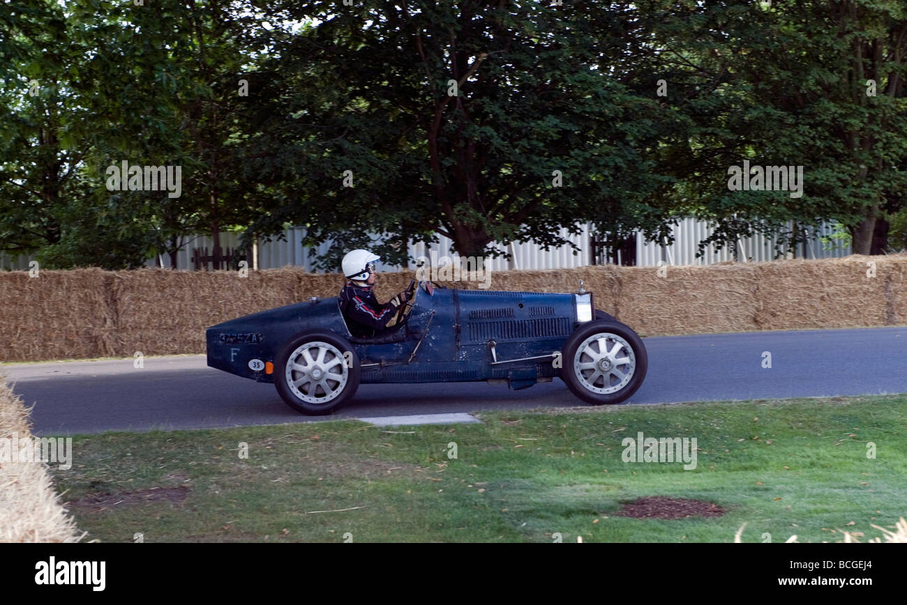 Bugatti Type 35 at Goodwood Festival of Speed Stock Photo